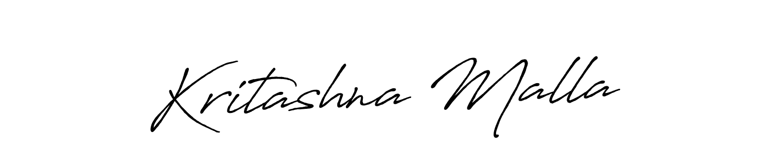 Kritashna Malla stylish signature style. Best Handwritten Sign (Antro_Vectra_Bolder) for my name. Handwritten Signature Collection Ideas for my name Kritashna Malla. Kritashna Malla signature style 7 images and pictures png