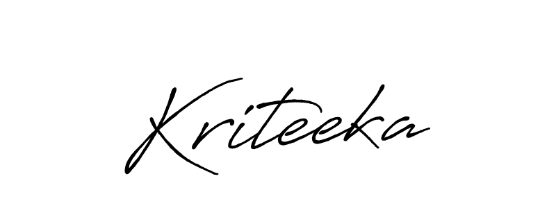 Make a beautiful signature design for name Kriteeka. Use this online signature maker to create a handwritten signature for free. Kriteeka signature style 7 images and pictures png