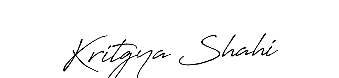 Once you've used our free online signature maker to create your best signature Antro_Vectra_Bolder style, it's time to enjoy all of the benefits that Kritgya Shahi name signing documents. Kritgya Shahi signature style 7 images and pictures png