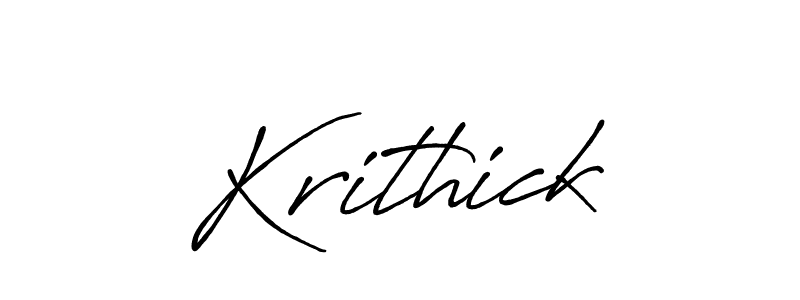 if you are searching for the best signature style for your name Krithick. so please give up your signature search. here we have designed multiple signature styles  using Antro_Vectra_Bolder. Krithick signature style 7 images and pictures png