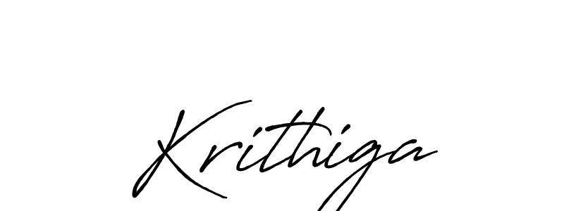 Design your own signature with our free online signature maker. With this signature software, you can create a handwritten (Antro_Vectra_Bolder) signature for name Krithiga. Krithiga signature style 7 images and pictures png