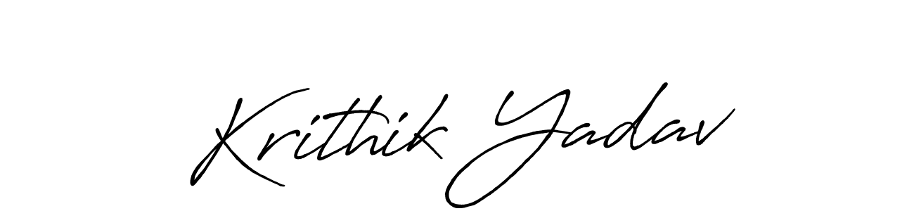 Also You can easily find your signature by using the search form. We will create Krithik Yadav name handwritten signature images for you free of cost using Antro_Vectra_Bolder sign style. Krithik Yadav signature style 7 images and pictures png