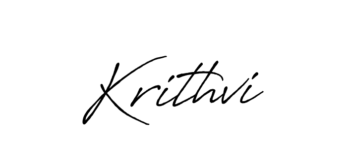 Also we have Krithvi name is the best signature style. Create professional handwritten signature collection using Antro_Vectra_Bolder autograph style. Krithvi signature style 7 images and pictures png