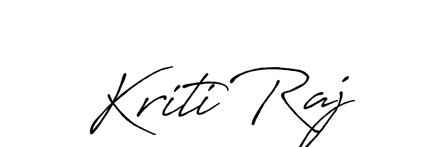 Similarly Antro_Vectra_Bolder is the best handwritten signature design. Signature creator online .You can use it as an online autograph creator for name Kriti Raj. Kriti Raj signature style 7 images and pictures png