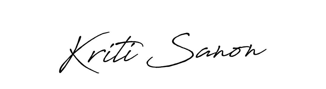 if you are searching for the best signature style for your name Kriti Sanon. so please give up your signature search. here we have designed multiple signature styles  using Antro_Vectra_Bolder. Kriti Sanon signature style 7 images and pictures png