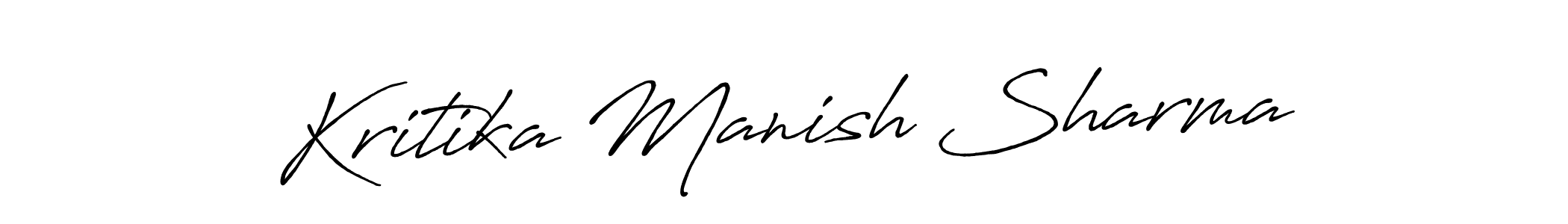 Once you've used our free online signature maker to create your best signature Antro_Vectra_Bolder style, it's time to enjoy all of the benefits that Kritika Manish Sharma name signing documents. Kritika Manish Sharma signature style 7 images and pictures png