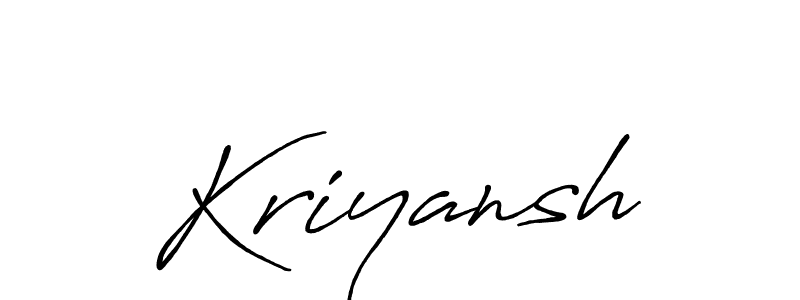 See photos of Kriyansh official signature by Spectra . Check more albums & portfolios. Read reviews & check more about Antro_Vectra_Bolder font. Kriyansh signature style 7 images and pictures png