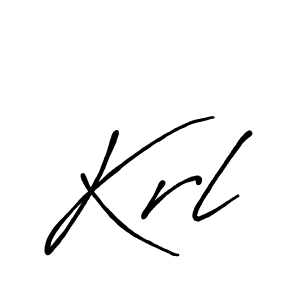 Once you've used our free online signature maker to create your best signature Antro_Vectra_Bolder style, it's time to enjoy all of the benefits that Krl name signing documents. Krl signature style 7 images and pictures png