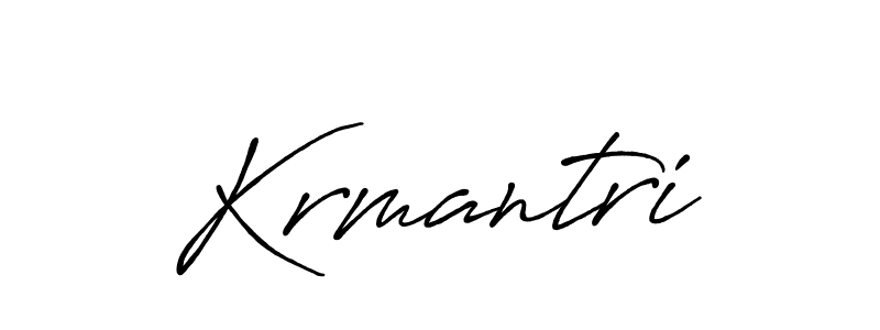 How to Draw Krmantri signature style? Antro_Vectra_Bolder is a latest design signature styles for name Krmantri. Krmantri signature style 7 images and pictures png