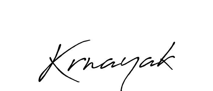 Once you've used our free online signature maker to create your best signature Antro_Vectra_Bolder style, it's time to enjoy all of the benefits that Krnayak name signing documents. Krnayak signature style 7 images and pictures png