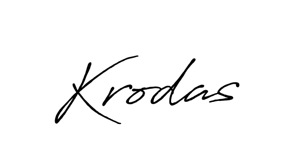 How to make Krodas signature? Antro_Vectra_Bolder is a professional autograph style. Create handwritten signature for Krodas name. Krodas signature style 7 images and pictures png