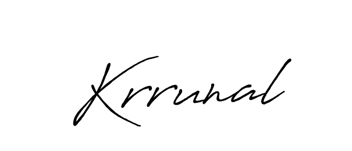 You should practise on your own different ways (Antro_Vectra_Bolder) to write your name (Krrunal) in signature. don't let someone else do it for you. Krrunal signature style 7 images and pictures png