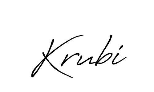 Similarly Antro_Vectra_Bolder is the best handwritten signature design. Signature creator online .You can use it as an online autograph creator for name Krubi. Krubi signature style 7 images and pictures png
