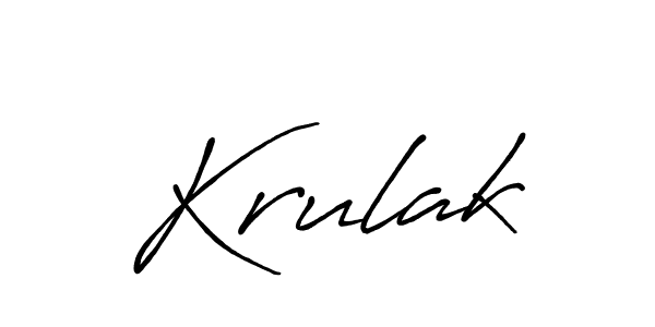 How to Draw Krulak signature style? Antro_Vectra_Bolder is a latest design signature styles for name Krulak. Krulak signature style 7 images and pictures png