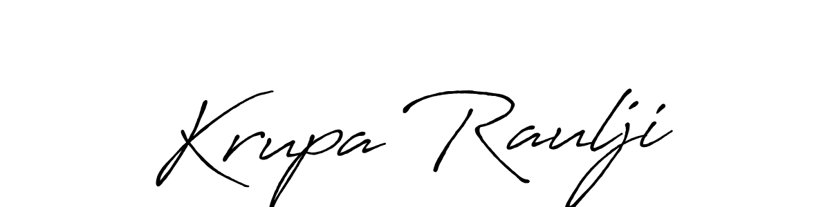 This is the best signature style for the Krupa Raulji name. Also you like these signature font (Antro_Vectra_Bolder). Mix name signature. Krupa Raulji signature style 7 images and pictures png