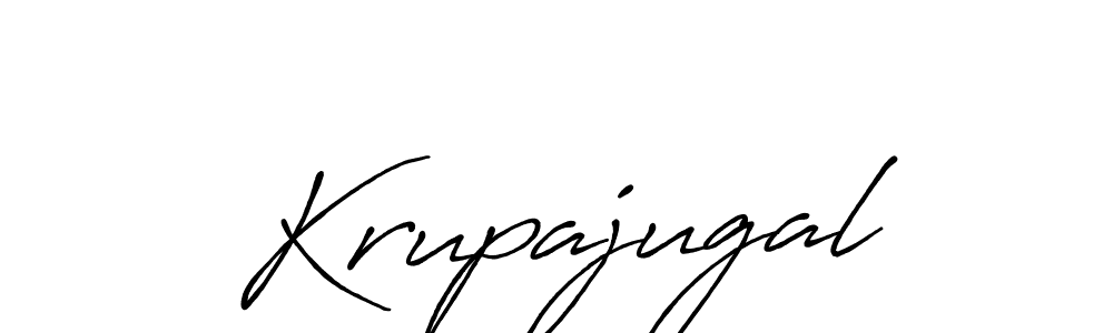 See photos of Krupajugal official signature by Spectra . Check more albums & portfolios. Read reviews & check more about Antro_Vectra_Bolder font. Krupajugal signature style 7 images and pictures png