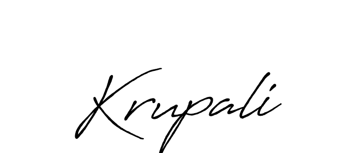 Make a short Krupali signature style. Manage your documents anywhere anytime using Antro_Vectra_Bolder. Create and add eSignatures, submit forms, share and send files easily. Krupali signature style 7 images and pictures png