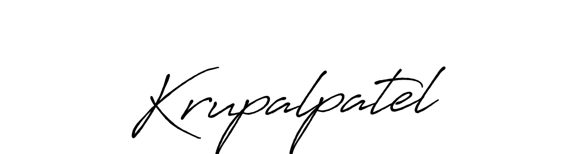 This is the best signature style for the Krupalpatel name. Also you like these signature font (Antro_Vectra_Bolder). Mix name signature. Krupalpatel signature style 7 images and pictures png