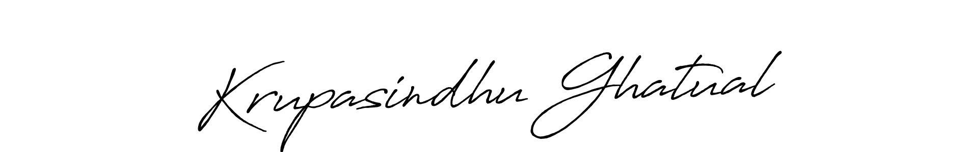 Similarly Antro_Vectra_Bolder is the best handwritten signature design. Signature creator online .You can use it as an online autograph creator for name Krupasindhu Ghatual. Krupasindhu Ghatual signature style 7 images and pictures png