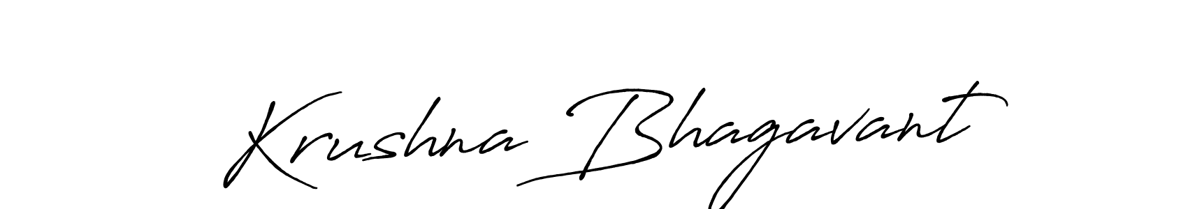 The best way (Antro_Vectra_Bolder) to make a short signature is to pick only two or three words in your name. The name Krushna Bhagavant include a total of six letters. For converting this name. Krushna Bhagavant signature style 7 images and pictures png