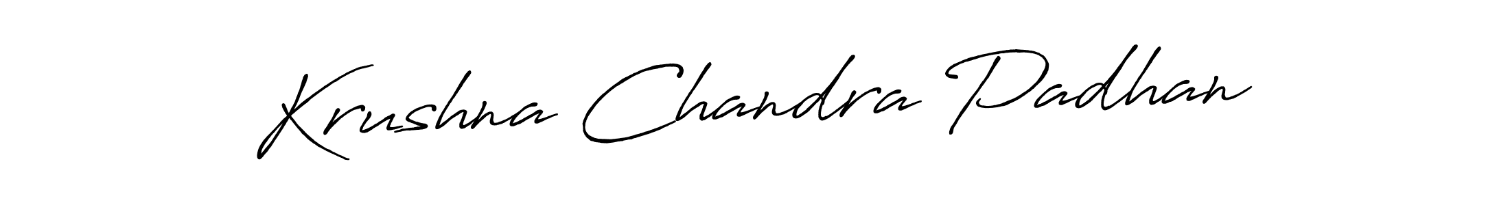 Antro_Vectra_Bolder is a professional signature style that is perfect for those who want to add a touch of class to their signature. It is also a great choice for those who want to make their signature more unique. Get Krushna Chandra Padhan name to fancy signature for free. Krushna Chandra Padhan signature style 7 images and pictures png