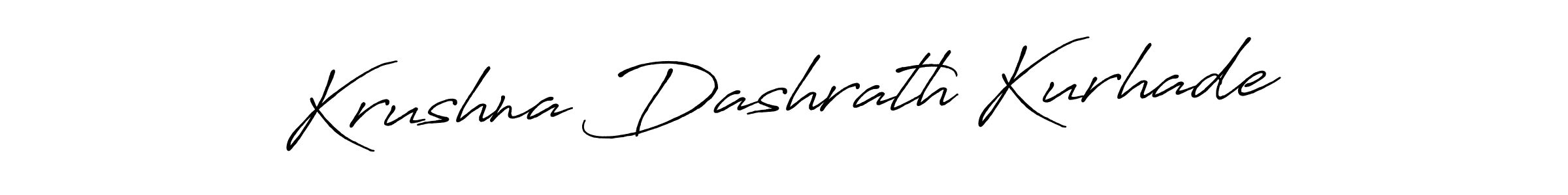 if you are searching for the best signature style for your name Krushna Dashrath Kurhade. so please give up your signature search. here we have designed multiple signature styles  using Antro_Vectra_Bolder. Krushna Dashrath Kurhade signature style 7 images and pictures png