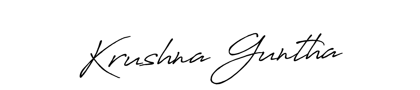 You can use this online signature creator to create a handwritten signature for the name Krushna Guntha. This is the best online autograph maker. Krushna Guntha signature style 7 images and pictures png
