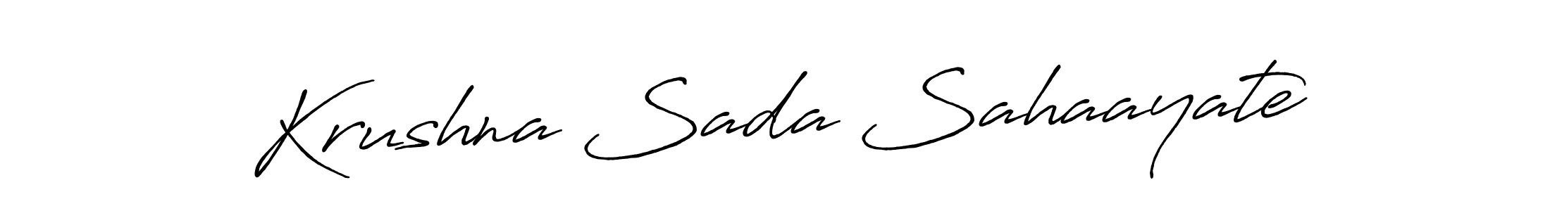 Also You can easily find your signature by using the search form. We will create Krushna Sada Sahaayate name handwritten signature images for you free of cost using Antro_Vectra_Bolder sign style. Krushna Sada Sahaayate signature style 7 images and pictures png