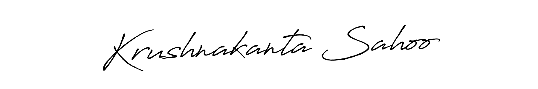 if you are searching for the best signature style for your name Krushnakanta Sahoo. so please give up your signature search. here we have designed multiple signature styles  using Antro_Vectra_Bolder. Krushnakanta Sahoo signature style 7 images and pictures png
