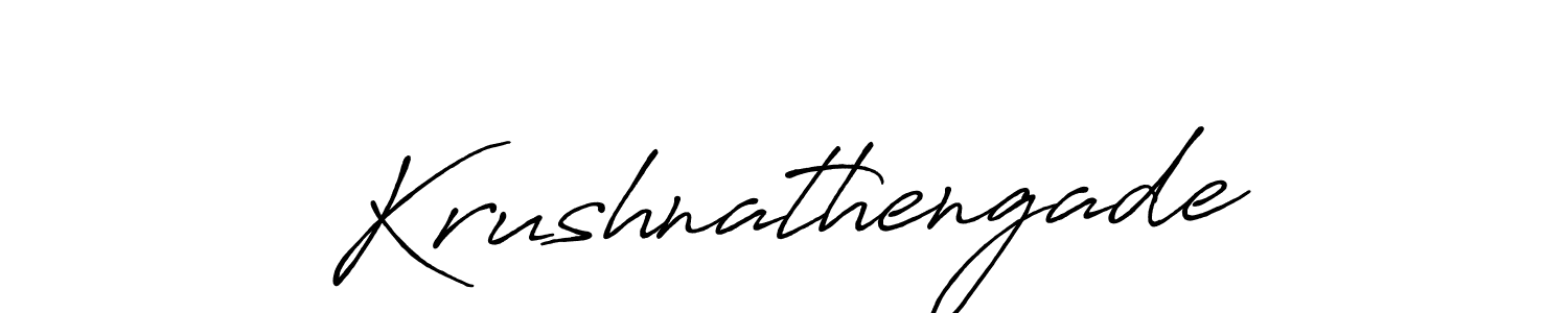 The best way (Antro_Vectra_Bolder) to make a short signature is to pick only two or three words in your name. The name Krushnathengade include a total of six letters. For converting this name. Krushnathengade signature style 7 images and pictures png