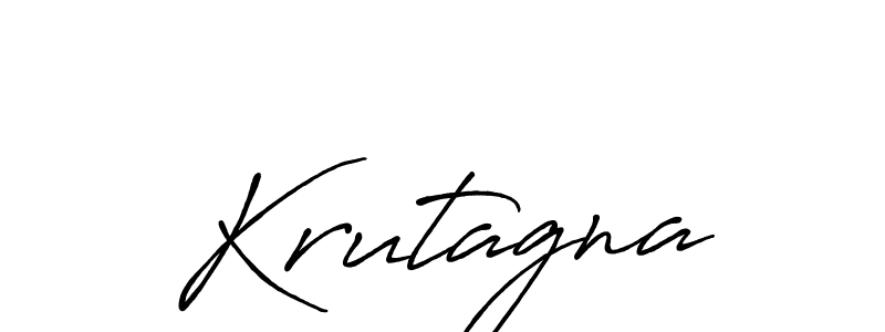 The best way (Antro_Vectra_Bolder) to make a short signature is to pick only two or three words in your name. The name Krutagna include a total of six letters. For converting this name. Krutagna signature style 7 images and pictures png