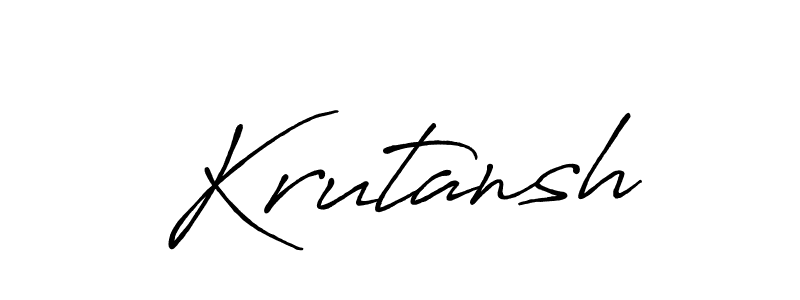 You can use this online signature creator to create a handwritten signature for the name Krutansh. This is the best online autograph maker. Krutansh signature style 7 images and pictures png