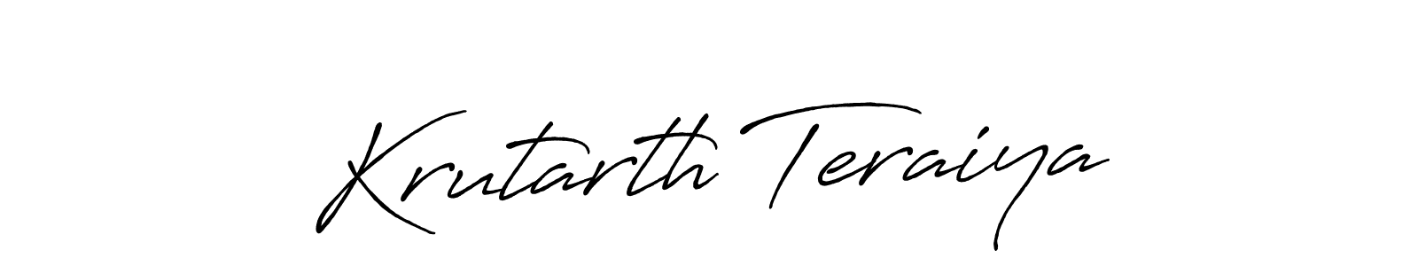 Check out images of Autograph of Krutarth Teraiya name. Actor Krutarth Teraiya Signature Style. Antro_Vectra_Bolder is a professional sign style online. Krutarth Teraiya signature style 7 images and pictures png