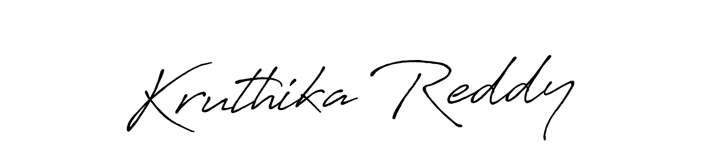 You should practise on your own different ways (Antro_Vectra_Bolder) to write your name (Kruthika Reddy) in signature. don't let someone else do it for you. Kruthika Reddy signature style 7 images and pictures png