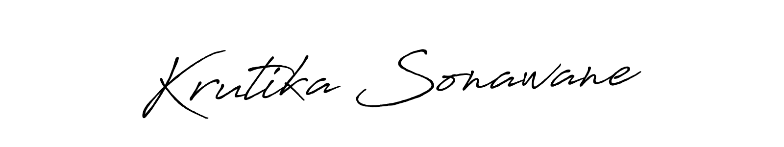 You can use this online signature creator to create a handwritten signature for the name Krutika Sonawane. This is the best online autograph maker. Krutika Sonawane signature style 7 images and pictures png