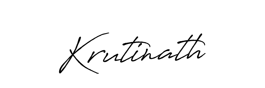 Once you've used our free online signature maker to create your best signature Antro_Vectra_Bolder style, it's time to enjoy all of the benefits that Krutinath name signing documents. Krutinath signature style 7 images and pictures png