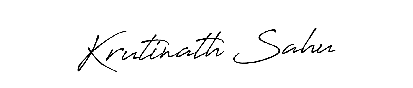 Make a beautiful signature design for name Krutinath Sahu. Use this online signature maker to create a handwritten signature for free. Krutinath Sahu signature style 7 images and pictures png