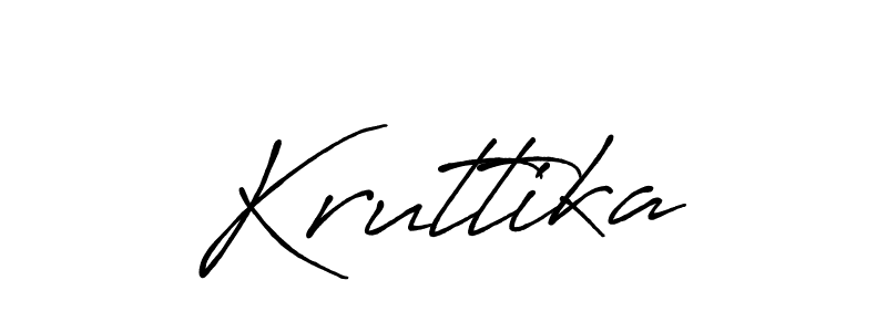 This is the best signature style for the Kruttika name. Also you like these signature font (Antro_Vectra_Bolder). Mix name signature. Kruttika signature style 7 images and pictures png