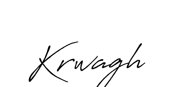 Once you've used our free online signature maker to create your best signature Antro_Vectra_Bolder style, it's time to enjoy all of the benefits that Krwagh name signing documents. Krwagh signature style 7 images and pictures png