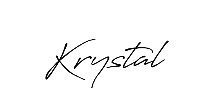 It looks lik you need a new signature style for name Krystal. Design unique handwritten (Antro_Vectra_Bolder) signature with our free signature maker in just a few clicks. Krystal signature style 7 images and pictures png