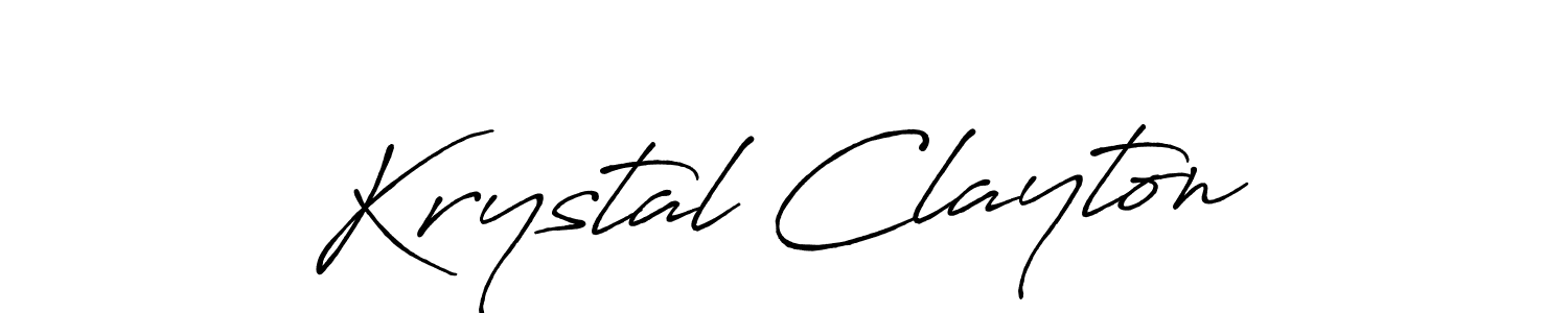 Make a short Krystal Clayton signature style. Manage your documents anywhere anytime using Antro_Vectra_Bolder. Create and add eSignatures, submit forms, share and send files easily. Krystal Clayton signature style 7 images and pictures png