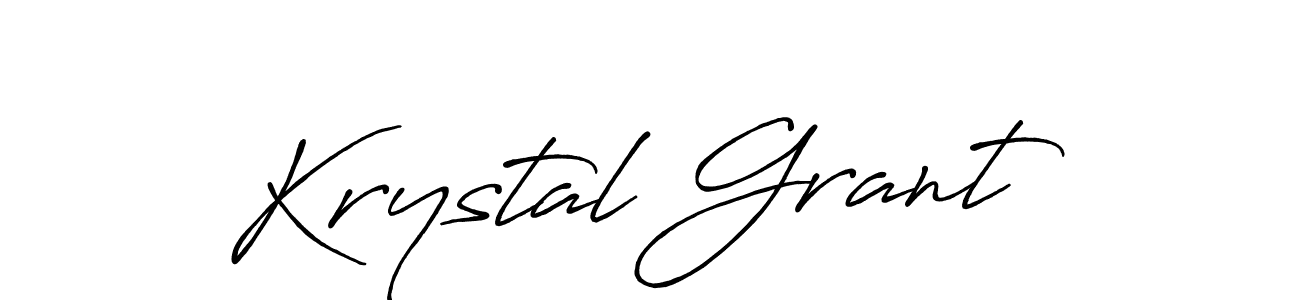 Also we have Krystal Grant name is the best signature style. Create professional handwritten signature collection using Antro_Vectra_Bolder autograph style. Krystal Grant signature style 7 images and pictures png