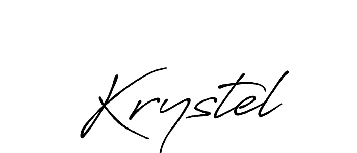 The best way (Antro_Vectra_Bolder) to make a short signature is to pick only two or three words in your name. The name Krystel include a total of six letters. For converting this name. Krystel signature style 7 images and pictures png