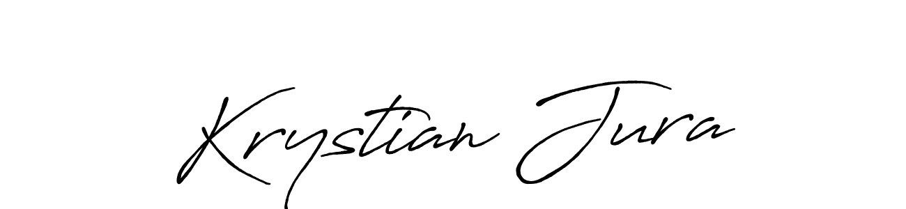 Once you've used our free online signature maker to create your best signature Antro_Vectra_Bolder style, it's time to enjoy all of the benefits that Krystian Jura name signing documents. Krystian Jura signature style 7 images and pictures png