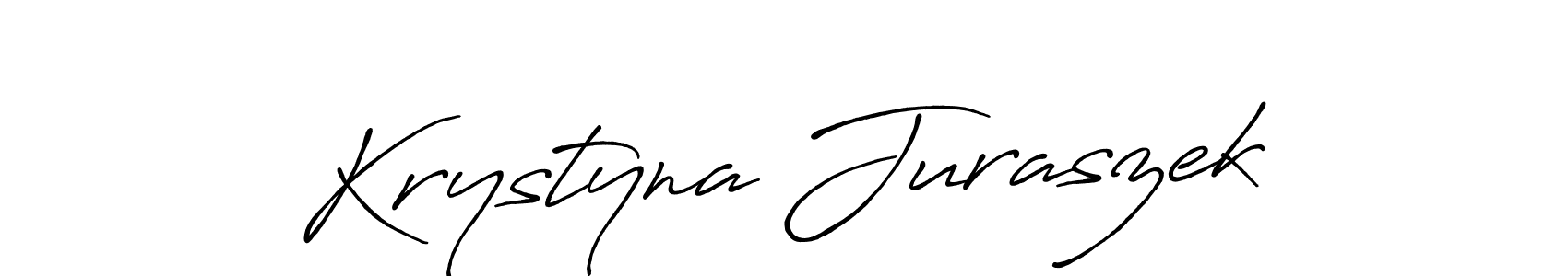 if you are searching for the best signature style for your name Krystyna Juraszek. so please give up your signature search. here we have designed multiple signature styles  using Antro_Vectra_Bolder. Krystyna Juraszek signature style 7 images and pictures png