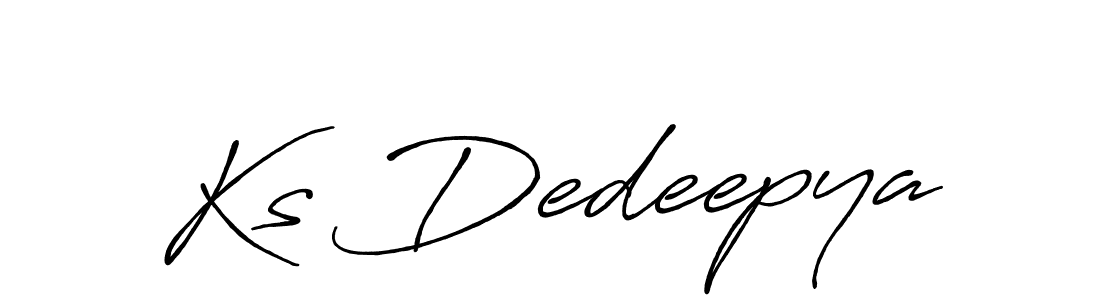 This is the best signature style for the Ks Dedeepya name. Also you like these signature font (Antro_Vectra_Bolder). Mix name signature. Ks Dedeepya signature style 7 images and pictures png