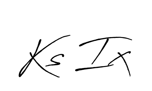 if you are searching for the best signature style for your name Ks Ix. so please give up your signature search. here we have designed multiple signature styles  using Antro_Vectra_Bolder. Ks Ix signature style 7 images and pictures png