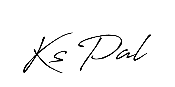 if you are searching for the best signature style for your name Ks Pal. so please give up your signature search. here we have designed multiple signature styles  using Antro_Vectra_Bolder. Ks Pal signature style 7 images and pictures png