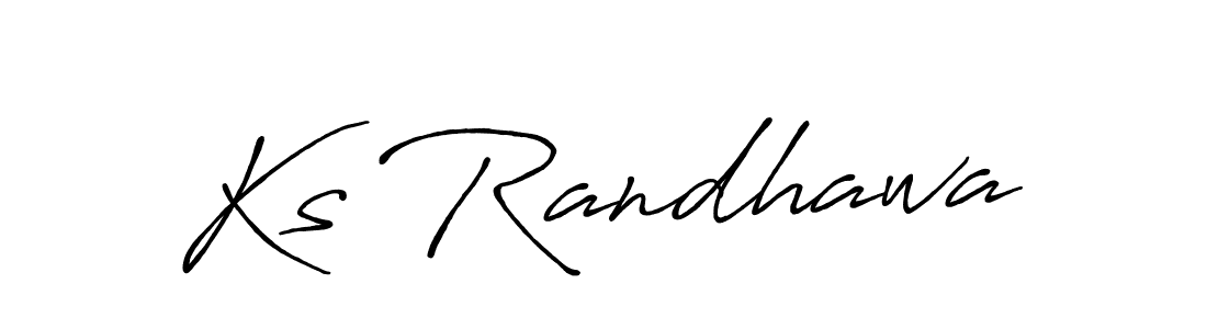 It looks lik you need a new signature style for name Ks Randhawa. Design unique handwritten (Antro_Vectra_Bolder) signature with our free signature maker in just a few clicks. Ks Randhawa signature style 7 images and pictures png