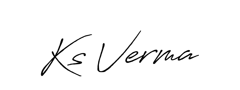 Make a beautiful signature design for name Ks Verma. Use this online signature maker to create a handwritten signature for free. Ks Verma signature style 7 images and pictures png